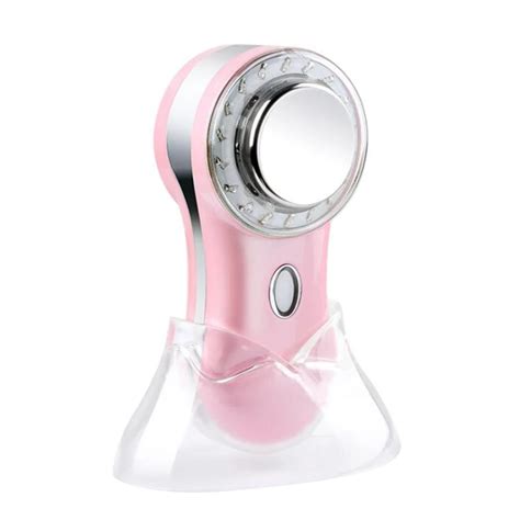Portable 3 In1 Photon Led Light Therapy Skin Lifting Facial Ultrasonic Massage Anti Wrinkle