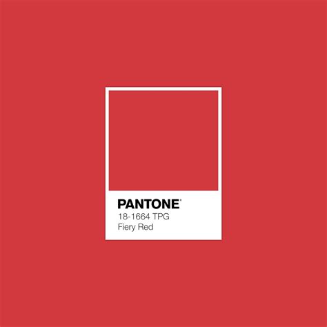 Fieryred Pantone Luxurydotcom Coral Pantone Paleta Pantone Pantone