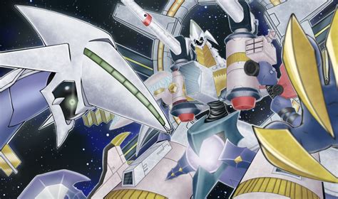 Ragnamon Digimon Absurdres Highres Belt Claws Space Star Sky