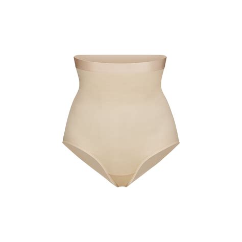 Barely There High Waisted Brief Sand Barely There High Waisted