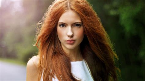 Ebba Zingmark Swedish Red Hair Model Girl Wallpaper 001 Wallpaper