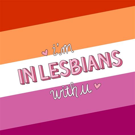 Im In Lesbians With U Greeting Card By Eve Kajander Lgbtq Quotes