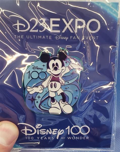 Mickey Mouse Disney 100 Pin D23 Expo 2022 Disney Pins Blog