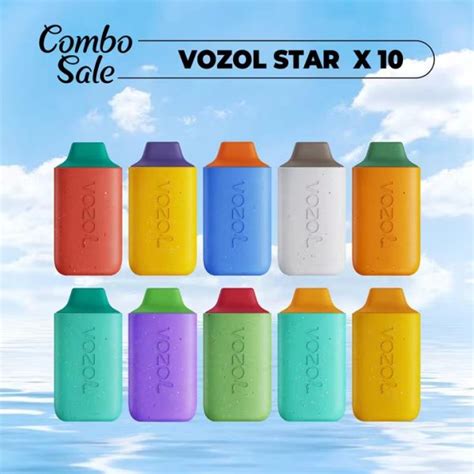 Buy Vozol Star X 10 Selected Flavours Online Puffsme