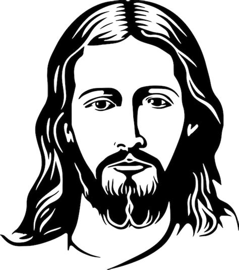 Premium Vector Jesus Vector Illustration On A Isolated Background Svg