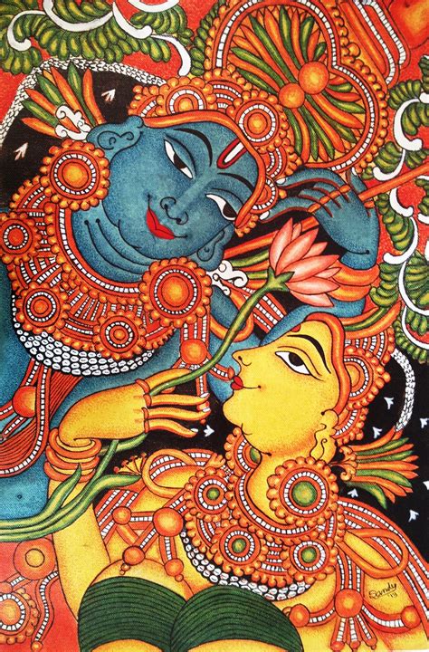 See more ideas about kerala houses, traditional house, kerala. Radha krishna | Kerala mural painting, Mural painting ...