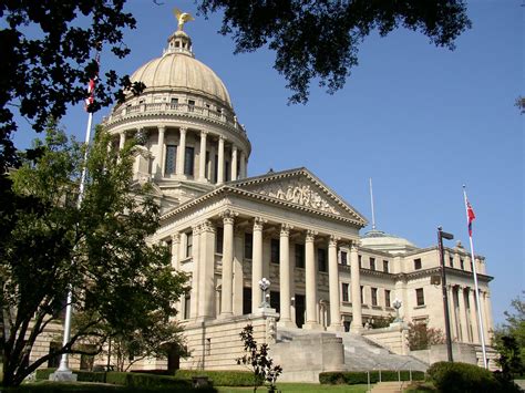 Filemississippi New State Capitol Building In Jackson Wikimedia