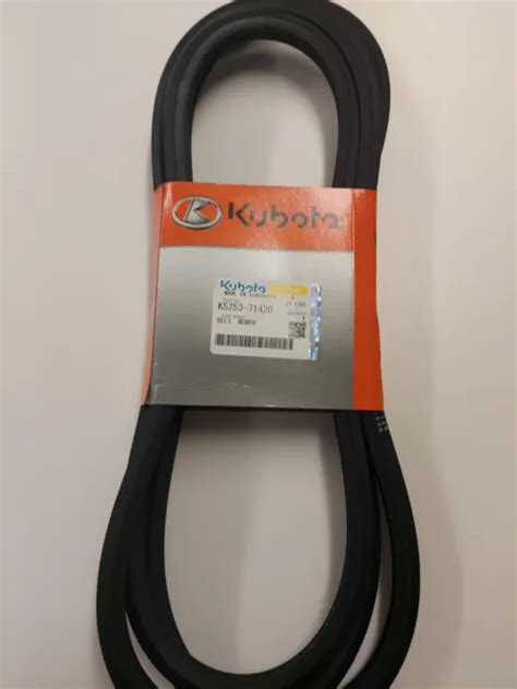Genuine Kubota Deck Belt For Kubota Gr1600 Rck42 Grec Pn K5253 71420