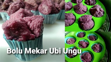 Bahkan cara bikinnya juga bisa dengan berbagai cara, seperti di kukus, di panggang, maupun dengan menggunakan oven, belajar juga cara membuat. Bolu Mekar Ubi Ungu - YouTube