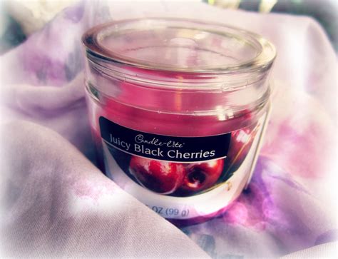 Review Candle Lite Juicy Black Cherries Candle Tigerlilys Book