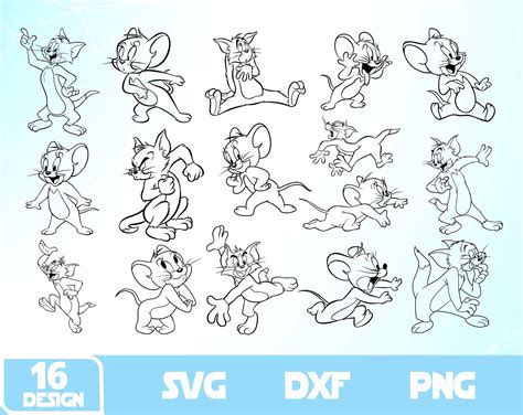 Tom And Jerry Svg Cricut Cut File Digital File Instant Etsy