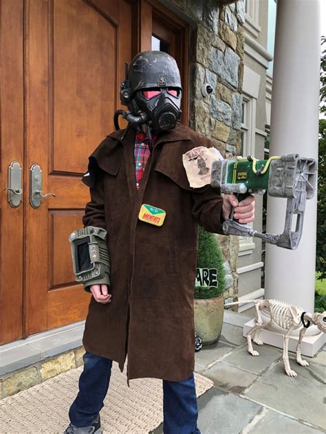 My Sons Homemade Fallout New Vegas Costume Gaming