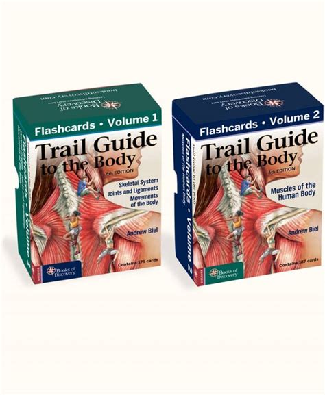 Trail Guide To The Body Flashcards 6th Edition Complete Set
