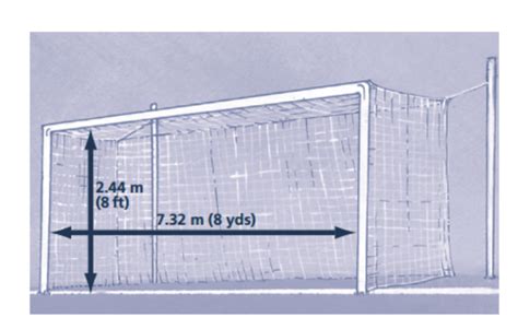 What Is The Normal Size Of A Football Goal Post Gestuba