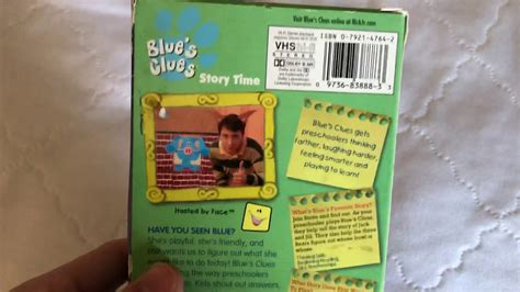 Paramount means family entertainment vhs trailer3. Face opens for blue from blues clues story time - MISHKANET.COM