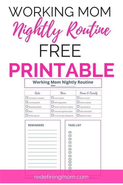 Simple Everyday Mom Free Printable