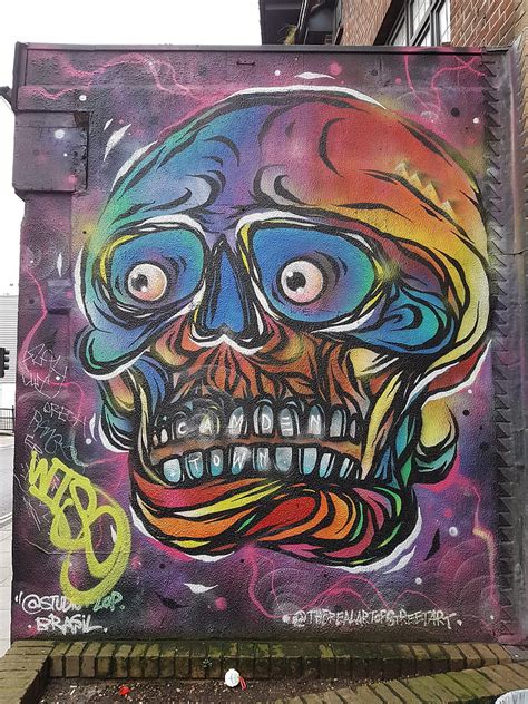 Colour Skull Art Graffiti Hd Mobile Wallpaper Peakpx