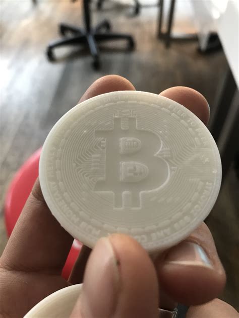 3d Printable Bitcoin By Fotis Mint