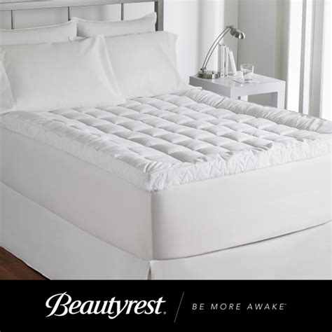 Beautyrest heated mattress pad is machine washable, with a 10 hour auto shut off, 5 setting temperature control. Beautyrest® Cuddlebed® Mattress Topper Twin XL ...