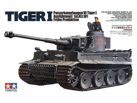 Tamiya German Tiger I Early Production Plastmodel Pl
