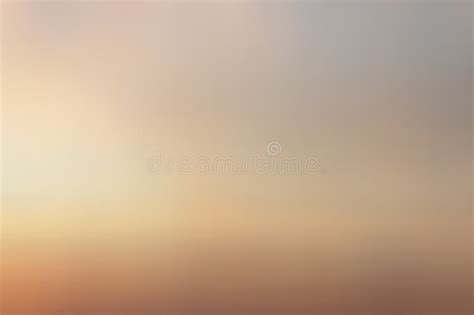 Beautiful Sunset Brown Orange Gradient Background Stock Photo Image