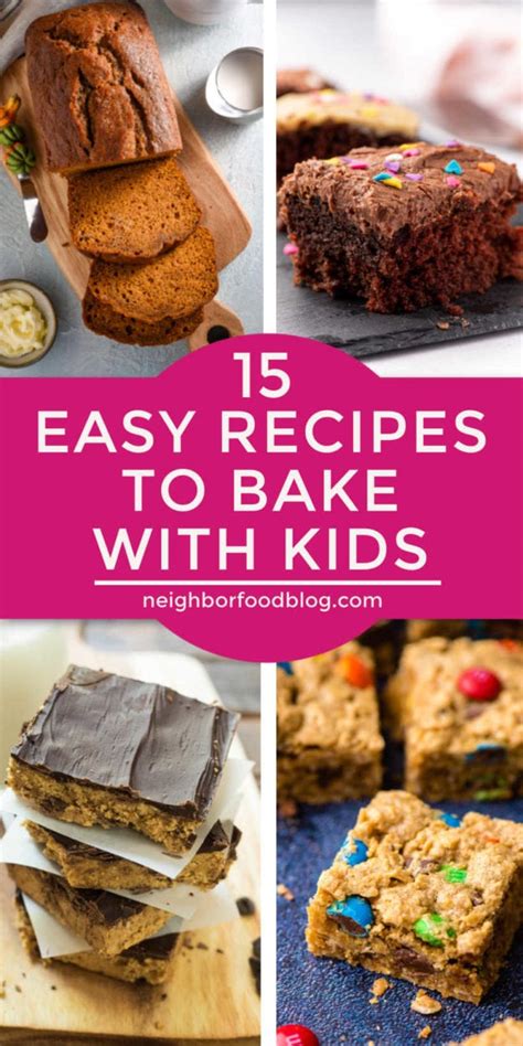 Easy Baking Recipes For Kids Neighborfood