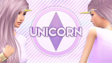 The Sims 4 Create A Sim Unicorn ˖° Youtube