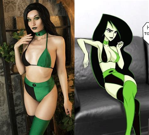 Pin On Shego Kim Possible Sexy Cosplay Suit