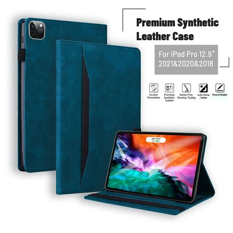 Ipad Pro 129 2021 Case 5th4th3rd Generation Case Dteck Pu Leather