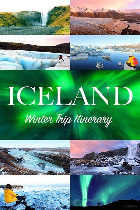 The Best Iceland Winter Trip Itinerary For One Week Winter Travel