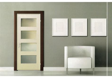 Mp6004wp 4 Flat Panel White Primed Interior Door With Square Sticking