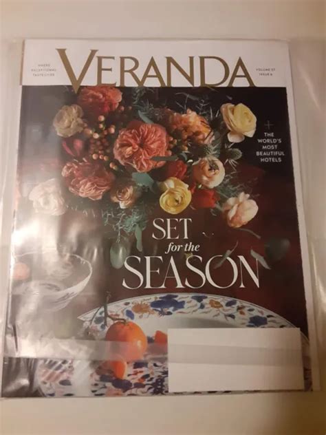 Veranda Magazine Novemberdecember 2023 Issue Set For The Season