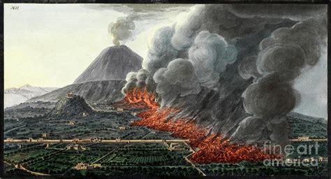 mount vesuvius eruption photograph by the getty science photo library fine art america