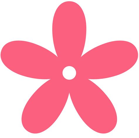 Light Pink Flower Clipart Clipground
