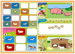 Conjunto de juegos y actividades donde podrás realizar un completo aprendizaje del idioma , ya que se tratan todos los contenidos y recurs. Webs con juegos educativos OnLine para niños de 3 a 7 ...