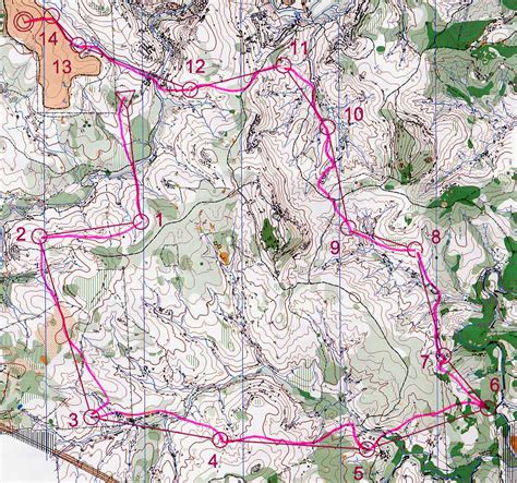 Maps For Upcoming A Meets Attackpoint Orienteering Training Racing