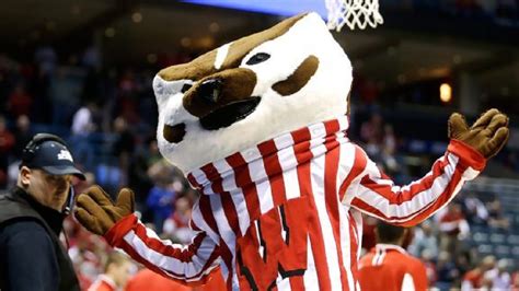 Oneil Top 10 College Basketball Mascots Mascot Bucky Badger