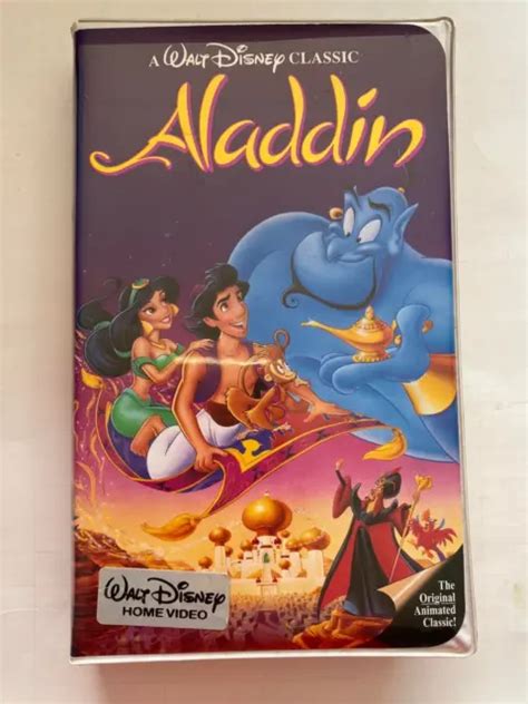Walt Disney S Classic Aladdin Vhs The Original Animated Hot Sex Picture