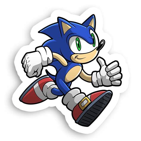 Sonic The Hedgehog Sticker Sonic Sonic The Hedgehog Sonic Party