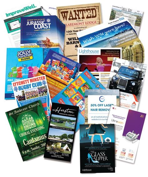 Leaflet Flyers And Postcard Printing In Poole Minuteman Press