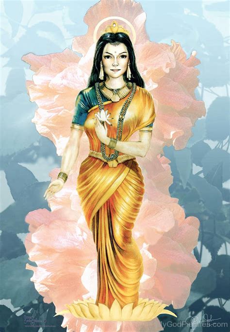 Portrait Of Goddess Parvati God Pictures