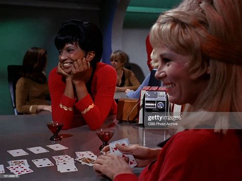 Nichelle Nichols As Lieutenant Uhura In The Star Trek Episode