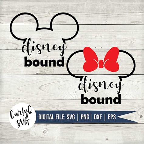 SVG Bound Castle Mickey Minnie Matching Cut File Digi Inspire