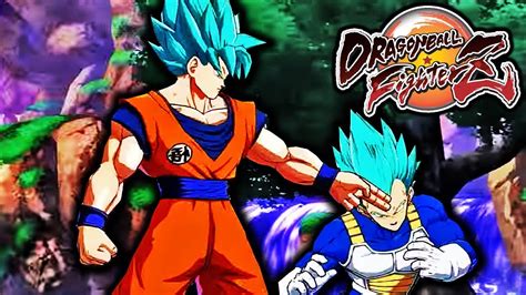 Dragon Ball Fighterz Official Ssgss Goku And Vegeta Gameplay Trailer