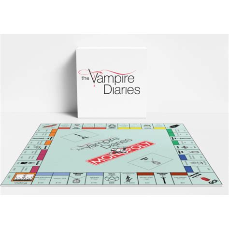 Vampire Diaries Monopoly Board Game Digital Print Perfect For Games