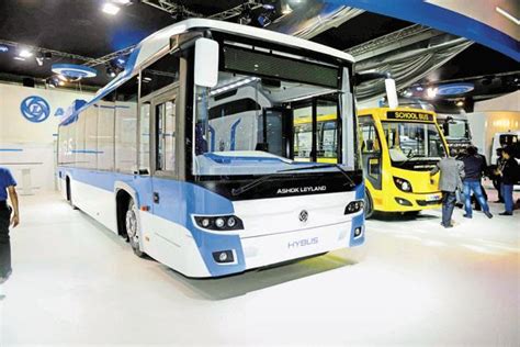 Ashok Leyland Unveils First Made In India Electric Bus Livemint