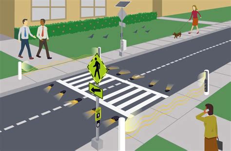 Automated Crosswalk Warning Light Systems Cisco Eagle