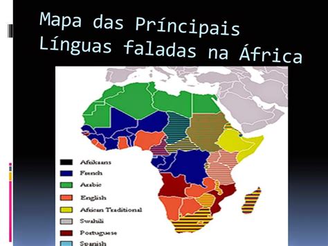 áfrica Do Sul Idiomas