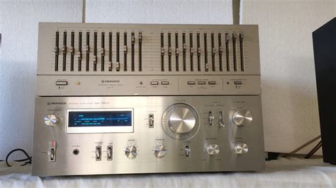 Pioneer Sg 9 Vintage Stereo Graphic Equalizer Youtube