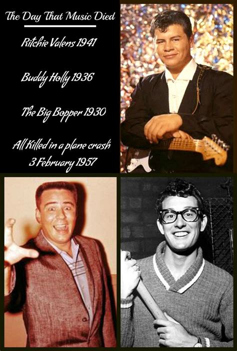 Pin By Shiela Elder On Musicperformers The Day The Music Died Ritchie Valens Buddy Holly